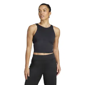 Crop top met binnenbeha voor dames adidas image-1