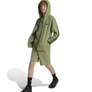 Veste de survêtement à capuche zippé enfant adidas Future Icons 3-Stripes image-5
