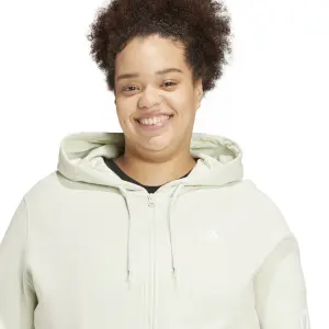 Sweatshirt à capuche zippé femme adidas Essentials Linear image-5