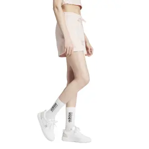 Pantalón corto mujer adidas Essentials Small Logo Fleece image-5