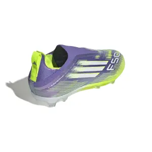 Chaussures de football sans lacets enfant adidas F50 Elite FG image-4