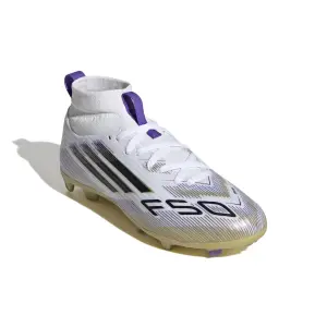 Chaussures de football enfant adidas F50 League Mid FG/MG image-3
