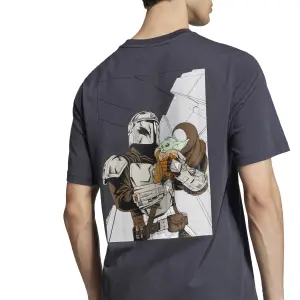 Tričko adidas Star Wars The Mandalorian Regular Fit Back Graphic image-5