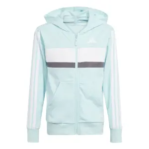 Trainingsanzug für Kinder adidas Terry Seasonal Essentials Tiberio 3 stripes image-1