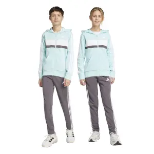 Trainingsanzug für Kinder adidas Terry Seasonal Essentials Tiberio 3 stripes image-4