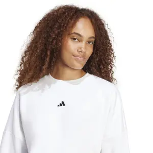 Felpa da donna adidas Essentials Small Logo Feelcozy image-5