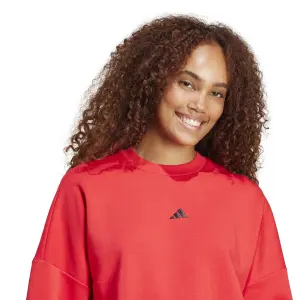 Felpa da donna adidas Essentials Small Logo Feelcozy image-4