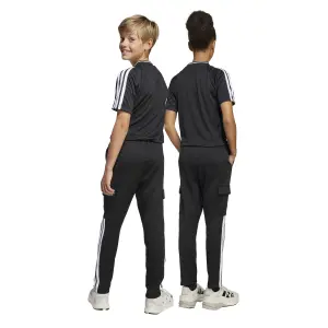 Spodnie dresowe cargo dla dzieci adidas House Of Tiro French Terry image-5