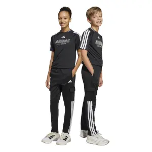 Spodnie dresowe cargo dla dzieci adidas House Of Tiro French Terry image-3