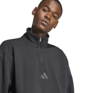 1/4 zip sweatshirt adidas All SZN image-5