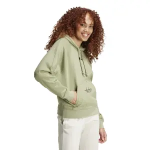 Felpa con cappuccio da donna adidas Signature Graphic Embroidery image-2