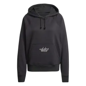 Felpa con cappuccio da donna adidas Signature Graphic Embroidery image-0