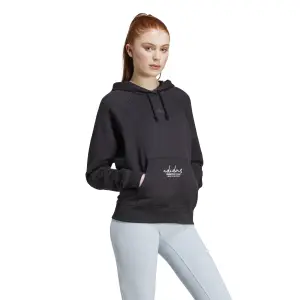 Felpa con cappuccio da donna adidas Signature Graphic Embroidery image-2