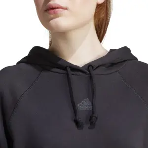 Felpa con cappuccio da donna adidas Signature Graphic Embroidery image-4