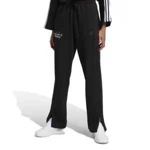 Pantaloni da jogging a gamba larga donna adidas Signature Graphic Embroidery image-1