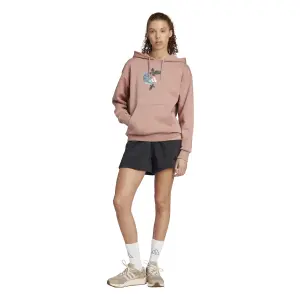 Pantalón corto sueltos mujer adidas All Szn Fleece image-2