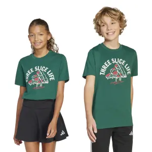 Camiseta infantil adidas Lounge Pizza Graphic image-3