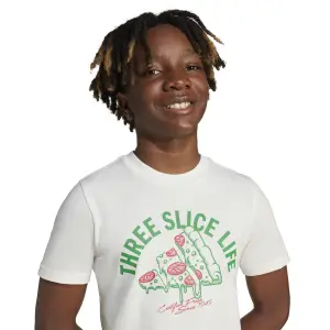 Camiseta infantil adidas Lounge Pizza Graphic image-6