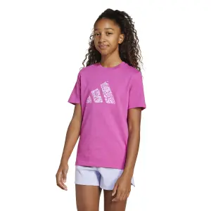 Girl's T-shirt adidas Animal Prind Graphic image-2