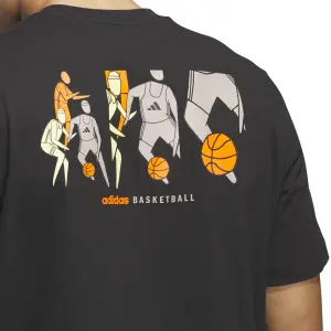 T-shirt adidas Hoops For All Graphic image-5