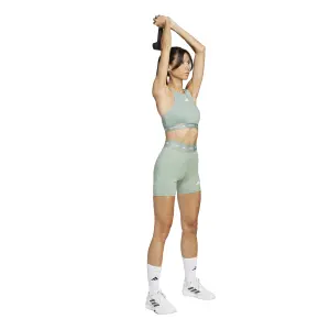 BH med hög hals för kvinnor adidas Techfit image-4