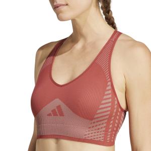 Sujetador de sujeción ligera para mujer adidas Aeroknit image-4