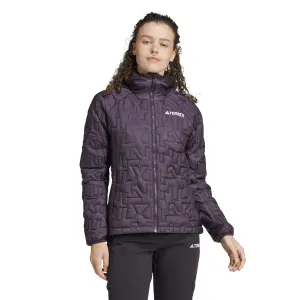 Chaleco con capucha amplio para mujer adidas Terrex Xperior PrimaLoft image-2