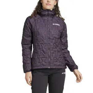 Chaleco con capucha amplio para mujer adidas Terrex Xperior PrimaLoft image-3