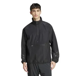 Sweatshirt mit halbem Reißverschluss adidas Future Icons Three Stripes image-1