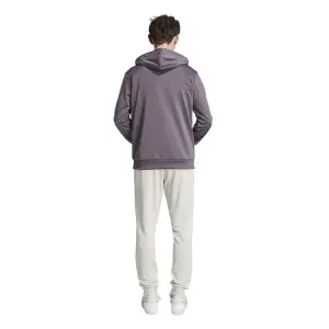Sweatshirt med huva och stor logotyp adidas image-4