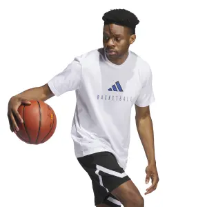 T-shirt adidas Worldwide Hoops Logo Performance Graphic image-3