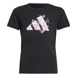 Camiseta de niña con estampado de flores adidas Graphic image-0
