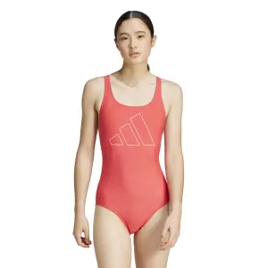 Dames zwempak uit 1 stuk adidas Big Bars image-1