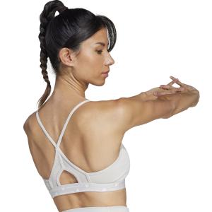 Damen-Sport-BH adidas AeroReact 3-Stripes image-6