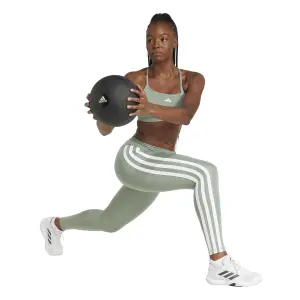 Behå för kvinnor adidas AeroReact 3-Stripes image-4