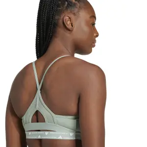 Behå för kvinnor adidas AeroReact 3-Stripes image-6