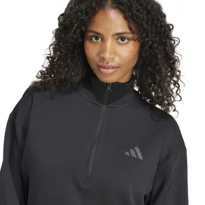Women's 1/4 zip sweatshirt adidas All Szn image-4
