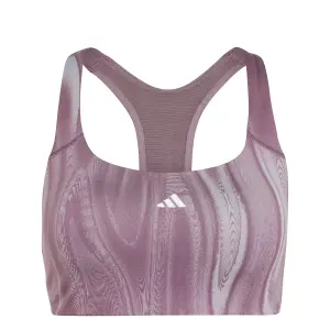 Medium stöd-bh för kvinnor adidas Powerimpact 3-Stripes image-0