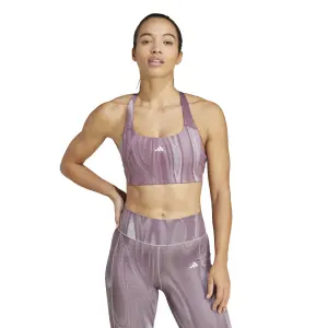 Medium stöd-bh för kvinnor adidas Powerimpact 3-Stripes image-1