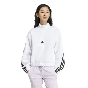 Women's quarter zip sweatshirt adidas Future Icons 3-Stripes image-1