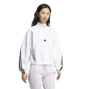 Women's quarter zip sweatshirt adidas Future Icons 3-Stripes image-2