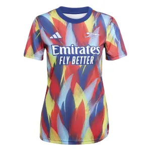 Arsenal women's warm-up top 2025/26 image-0