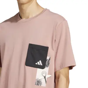 Camiseta con bolsillo adidas Lens Evelated image-6