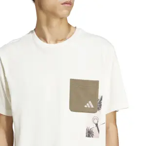 Camiseta con bolsillo adidas Lens Evelated image-5