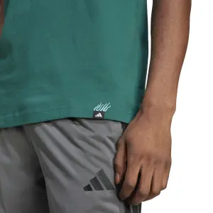 T-shirt con mini ricamo adidas Graphic Lounge image-5