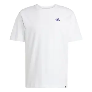 Camiseta con mini bordado adidas Graphic Lounge image-0