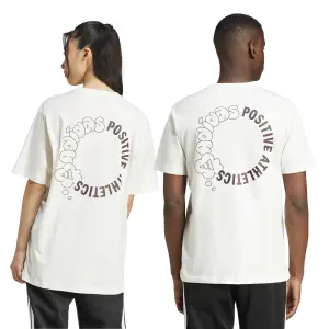 Camiseta adidas Lounge Verbiage Circle Graphic image-4