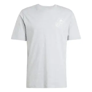 Camiseta adidas Lounge Verbiage Circle Graphic image-0