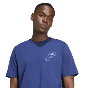 Camiseta adidas Lounge Verbiage Circle Graphic image-5