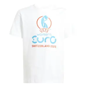 Camiseta infantil adidas Official Emblem Euro 2025 image-0